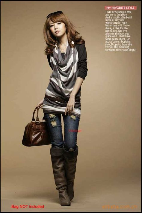 long vest layered top 2010s Fashion, Image Swag, 2000s Fashion Outfits, J Fashion, Really Cute Outfits, 2000s Fashion, Japanese Fashion, Look Cool, High Boots