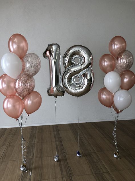 Diy 18th Birthday Decorations, Birthday Decorations Simple, 18th Balloons, Birthday Party Planning Checklist, 18th Birthday Party Outfit, 18th Party Ideas, 18th Birthday Party Themes, 18th Birthday Decorations, 21st Bday Ideas