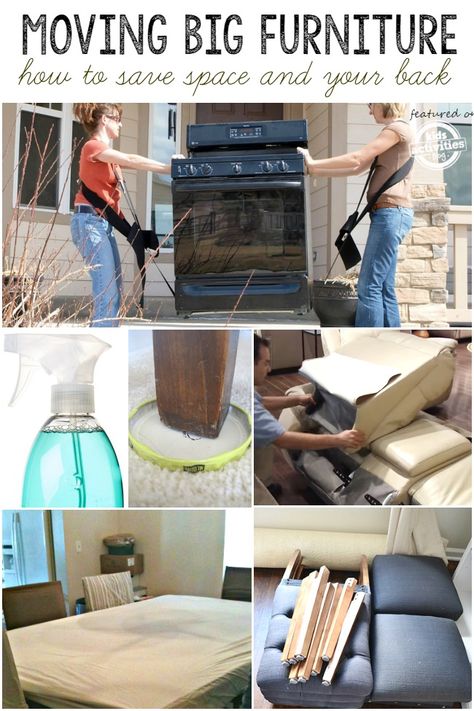 Furniture Moving Hacks, How To Pack Furniture For Moving, Moving Furniture Hacks, Moving Furniture By Yourself, Moving Organisation, Moving Ideas, Moving House Tips, Moving Hacks, Moving Hacks Packing