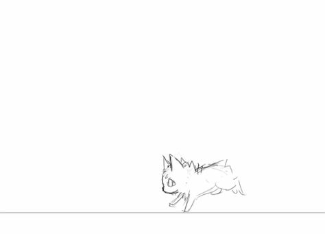 Shuu Transformation WIP2 by ChuuStar Tail Animation, Animals Walking, Animation Tips, Pencil Test, Animation Reference, 2d Animation, Cool Animations, A Drawing, Pretty Art