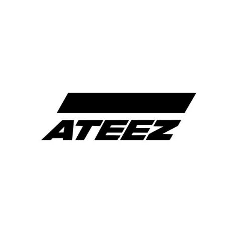 Ateez Logo, Tupac Art, Kpop Tshirt, Kpop Diy, Black And White Logos, Logo Line, Wallpaper Space, Kpop Posters, Phone Icon