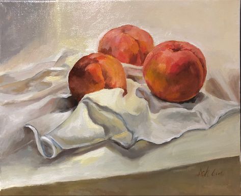 see how i draw it on youtube Bowl Of Peaches, Cezanne Still Life, Paul Cezanne Paintings, Wendover Art, Wendover Art Group, Fall Fruits, Paul Cezanne, Paul Gauguin, Fruit Art