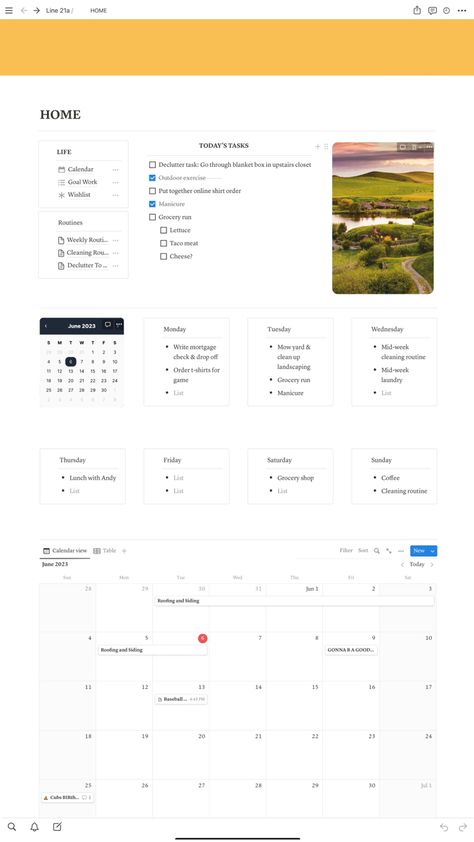 Simple Notion Dashboard Ideas, Simple Notion Dashboard, Notion Personal Dashboard, Simple Notion Template, Notion Simple, Notion Home Page, Notion Dashboard Template, Notion Inspiration, Daily Planner Book