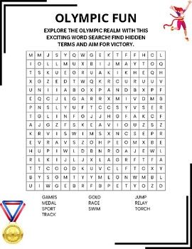 Discover the excitement of the Olympics with the "Olympic Fun" Word Search!  Engage young learners (K-2nd grade) in an interactive exploration of Olympic-themed words. Encourages critical thinking and problem-solving skills while searching for hidden terms. Enhances vocabulary development as children identify and learn new words related to the Olympics. Fun Word Search, Word Searches, The Olympics, Summer Olympics, Problem Solving Skills, New Words, Critical Thinking, 2nd Grade, Problem Solving