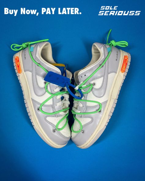 The Nike Dunk Low x Off-White 'Lot 26’ (Dear Summer) is Available Now only on the Sole Seriouss App & SoleSeriouss.com
 
Buy Now, PAY LATER Plans Available
Same Day Shipping on Orders Placed by 4PM EST (Mon-Fri)

#SoleSeriouss #OffWhite #Virgil #Abloh #VirgilAbloh #OffWhiteNike #OffWhiteConverse #OffWhite1 Off White Converse, Virgil Abloh, Buy Now Pay Later, Nike Dunk Low, Dunk Low, Nike Dunk, Nike Air Force Sneaker, Nike Dunks, Buy Now