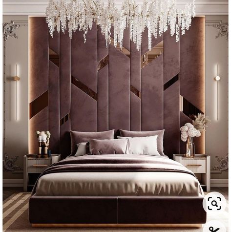 Interior Art Deco, Unique Bedroom Design, Luxe Bedroom, Luxury Bedroom Furniture, Bedroom Interior Design Luxury, Modern Luxury Bedroom, Modern Bedroom Interior, Luxury Bedroom Design, Bed Design Modern