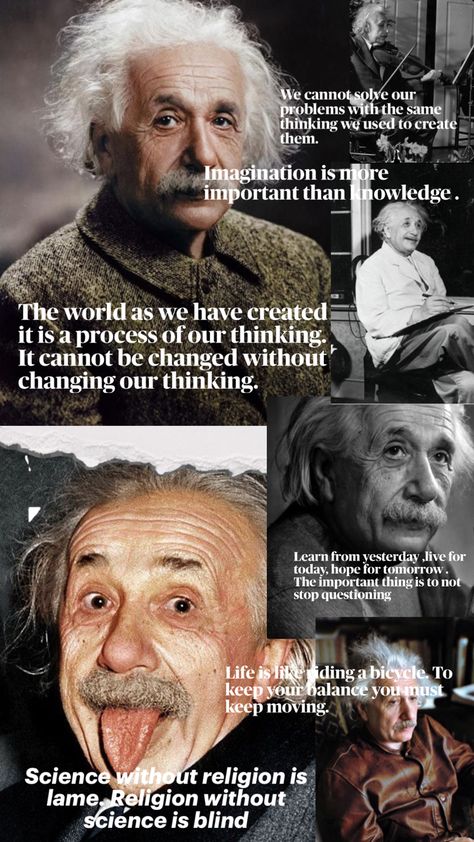 Albert Einstein iconic quotes wallpaper Iconic Quotes, Keep Moving, Albert Einstein, Einstein, You Must, This Is Us, Quotes, Quick Saves