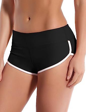 BUBBLELIME XS-XXL Sexy Booty Yoga Shorts Running Shorts Women Workout Fitness Active Wicking UPF30+ Yoga Tummy Control at Amazon Women’s Clothing store Yoga Short, Shorts Fit, Women Workout, Trendy Streetwear, Running Shorts Women, Hot Shorts, Athleisure Wear, Women's Activewear, Shorts Women