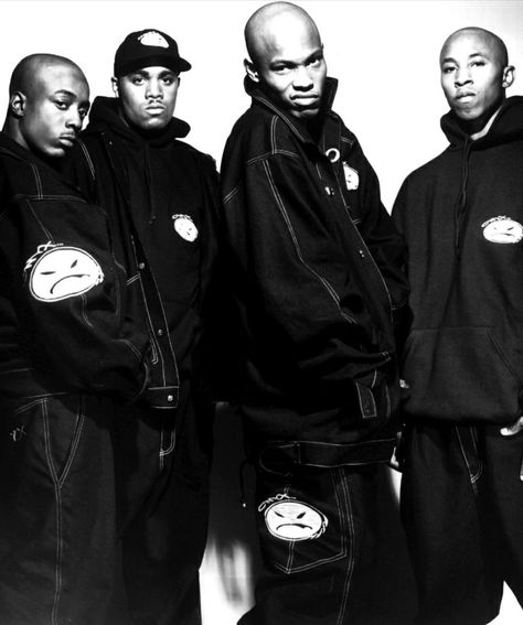 Onyx members Fredro Starr, Sticky Fingaz, Sonny Seeza and Big DS. #rap #realrap #realrappers Sticky Fingaz Rapper, Sticky Fingaz, Fredro Starr, Hip Hop Look, Look Hip Hop, Future Rapper, Hip Hop Hooray, History Of Hip Hop, Rapper Delight