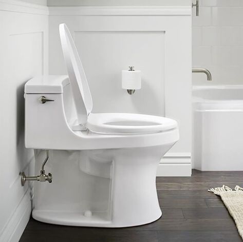 It sounds like an unnecessary luxury until you need it. With these #products, you'll never be shocked by an icy-cold seat. Different Times Of Day, Heated Toilet Seat, Kohler Toilet, Elongated Toilet Seat, Sophisticated Bathroom, Elongated Toilet, Toilet Seats, White Heat, Heated Seat