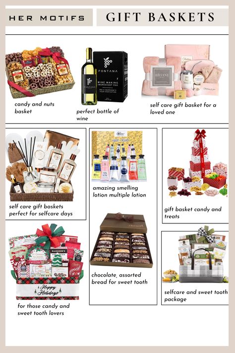 The Best Christmas Basket Gift Ideas for Family, which makes it easier for gift giving ideas | Christmas Gift | Friendsgiving Christmas Basket Gift Ideas Family, Christmas Gift Guide Mom, Christmas Basket Gift Ideas, Kids Christmas Gift Guide, Gift Ideas Family, Newlywed Christmas Gifts, Basket Gift Ideas, Family Gift Baskets, Christmas Gifts For Family