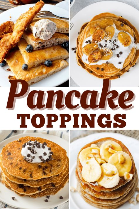 When it comes to pancake toppings, syrup isn't the only sweet treat! Try these delicious alternatives for a weekend feast to remember.