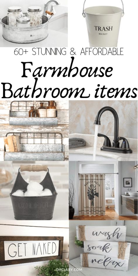 60+ Modern Farmhouse Bathroom Decor Ideas On A Small Budget. Brilliant farmhouse bathroom accessories from soap dispenser to towel bars and wire baskets, these shabby chic ideas are guaranteed to transform your french country style bathroom! #farmhouse #farmhousestyle #farmhousedecor #farmhousebathroom #farmhousebathroomdecor French Country Style Bathroom, Country Style Bathroom, Shabby Chic Ideas, Modern Farmhouse Bathroom Decor, Farmhouse Modern Decor, Farmhouse Bathroom Accessories, Country Style Bathrooms, Pretty Living Room, Farmhouse Bathroom Decor Ideas