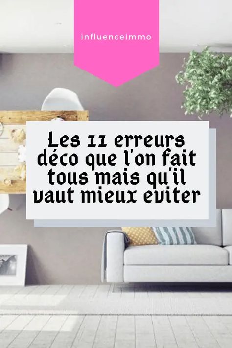 Les 11 erreurs déco que l'on fait tous mais qu'il vaut mieux eviter Home Deco, Diy Home Decor, Home Diy, Sweet Home, Coin, Dream House, Home Decor Decals, Home Decor, Home Décor