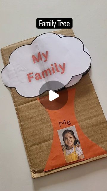 Family Theme Centers Preschool, Family Craft For Kindergarten, Family Tree Preschool Crafts, Family Theme Toddlers Activities, I Love My Family Craft Preschool, My Family Tree For Kids, Kindergarten Family Tree Project, Family Crafts For Preschool, Preschool Family Tree Ideas