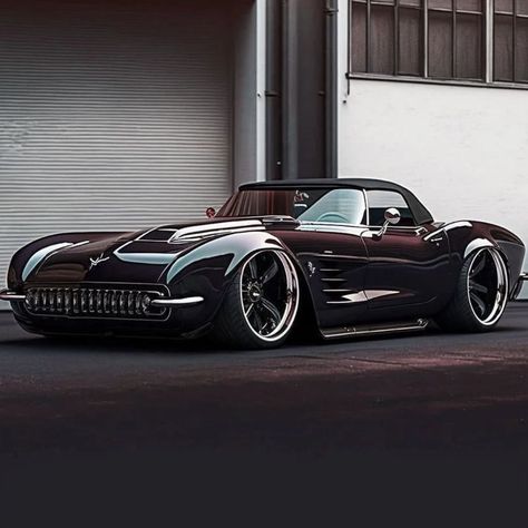 Most Luxurious Car, Corvette Custom, 1962 Corvette, Custom Trikes, Auto Design, Car Drawing, Campervan Life, Chevy Muscle Cars, 4 By 4