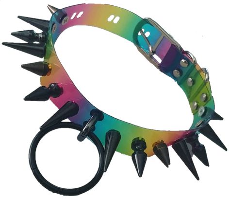 Rainbow Scenecore, Emo Nostalgia, Oc Clothes, Trash Fashion, Scene Aesthetic, Rainbow Holographic, Goth Accessories, Alt Outfits, Scene Emo