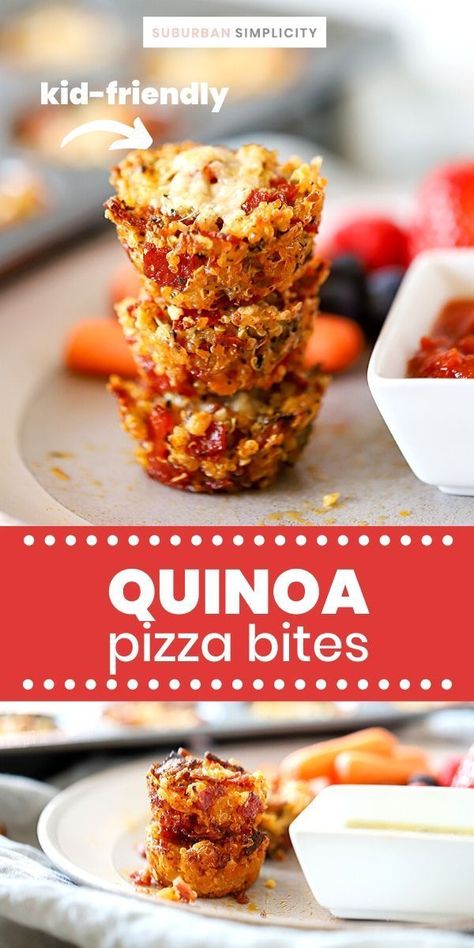 Quinoa Recipes For Kids, Quinoa Pizza Bites, Mini Pizza Bites, Gluten Free Meals, Quinoa Bites, Pizza Flavors, Perfect Pizza, Pizza Bites, Healthy Gluten Free Recipes