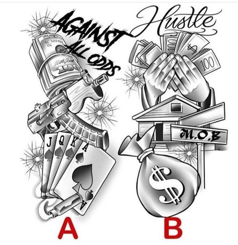 Dollar money | Half sleeve tattoos designs, Half sleeve tattoo stencils, Tattoo sleeve designs Money Half Sleeve Tattoos, Dollar Tattoo, Half Sleeve Tattoo Stencils, Hard Tattoos, Badass Drawings, Half Sleeve Tattoos, Catrina Tattoo, Half Sleeve Tattoos Drawings, Card Tattoo Designs