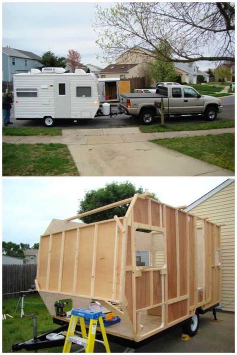 20 DIY Camper Trailer Designs To Build Your Own Camper Building A Trailer Camper, Build Your Own Camper Trailer, Diy Camper Plans, Diy Camping Trailer How To Build, Converted Camper Trailer, Diy Travel Trailer Ideas, Building A Camper On A Trailer, Homemade Camper Trailer Ideas, Diy Camper Trailer Plans How To Build