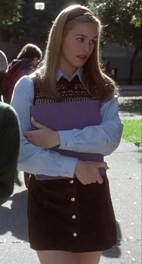 Cher Horowitz Outfit, Cher Clueless Outfit, Cher Outfits, Clueless 1995, Cher Clueless, Clueless Fashion, Cher Horowitz, Alicia Silverstone, Clueless Outfits