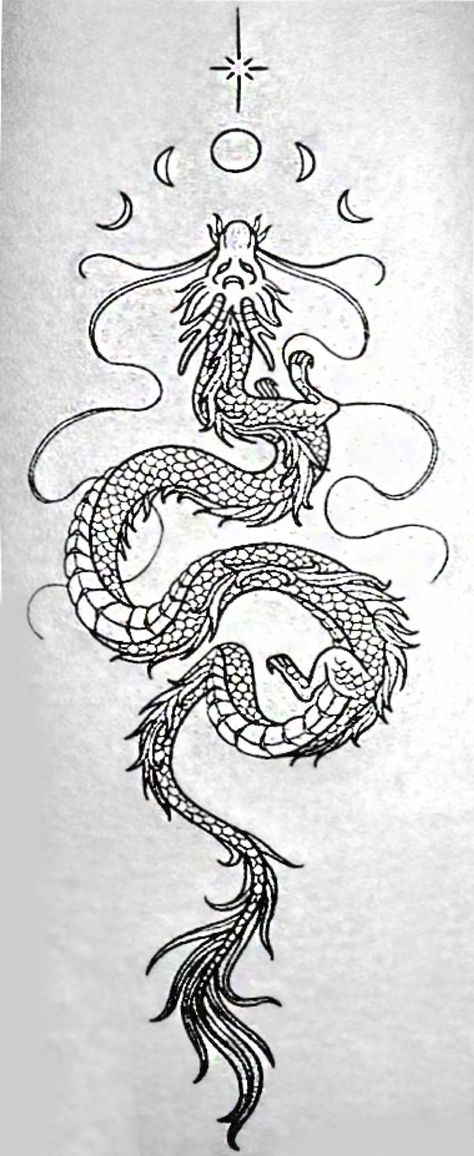 Dragon Hand Tattoo, Dragon Tattoo Stencil, Tattoo Chart, Dragon Tattoo Art, Dragon Sleeve Tattoos, Dragon Tattoo For Women, Spiritual Tattoos, Dragon Tattoo Designs, Cool Small Tattoos