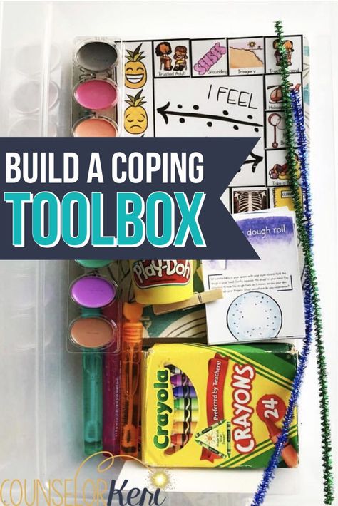 Coping Toolbox Ideas, Coping Skills Toolbox Ideas, Coping Skills List, Coping Toolbox, Toolbox Ideas, Coping Skills Activities, Mind Relaxing, Social Skills Lessons, Zones Of Regulation