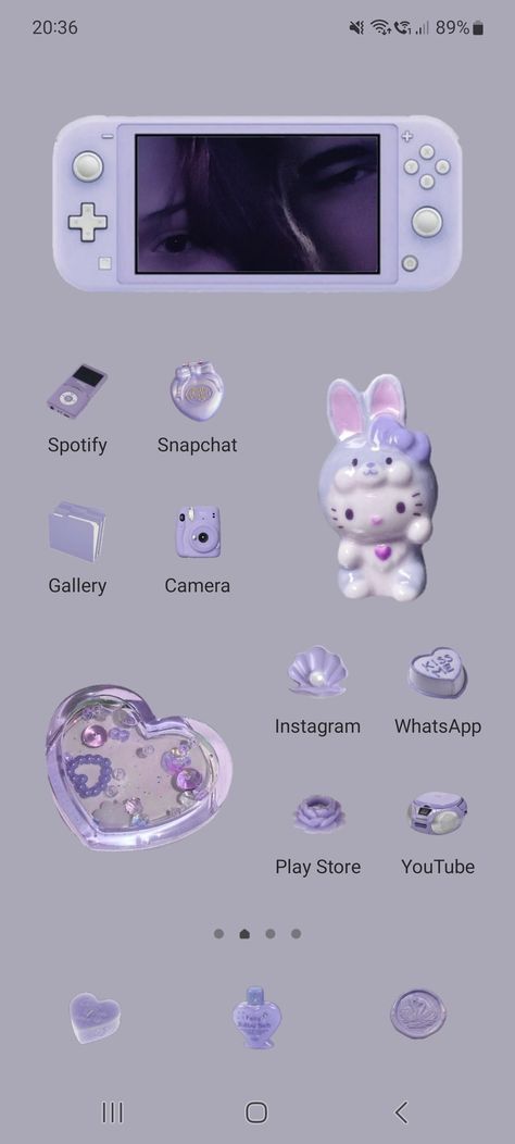 Purple Icon Aesthetic Phone Theme Layout Ideas Purple Phone Layout, Purple Icon Aesthetic, Aesthetic Phone Theme, Purple Icon, Phone Inspo, Phone Layout, Phone Theme, Aesthetic Phone, Layout Ideas