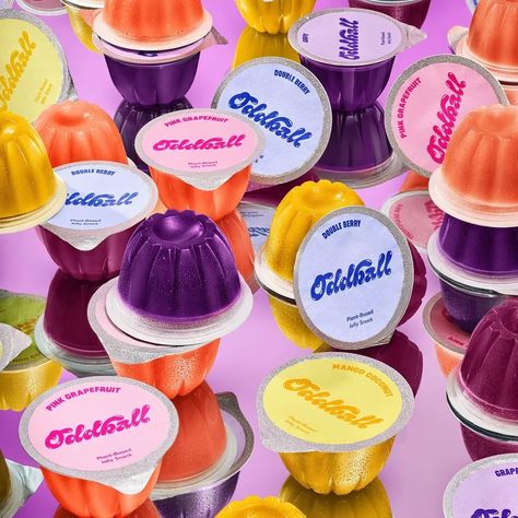 This Week on Shelf Life: Get Jiggly With It | Dieline - Design, Branding & Packaging Inspiration Grapefruit Plant, Jelly Cups, Gelatin Dessert, Berry Plants, Medieval Europe, Jell O, Mango Coconut, Fruit Jelly, Food O