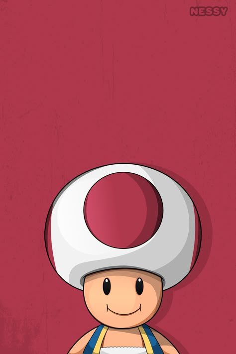 Toad Mario Kart, Toad Mario Bros, Super Mario Wallpaper, Toad Super Mario, Mario Video Game, Brothers Art, Painting Flowers Tutorial, Super Mario Art, Cute Galaxy Wallpaper