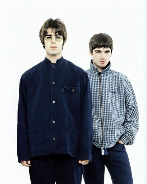 Oasis Brothers, Aesthetic Boy Names, Grunge Boy Aesthetic, Liam Gallagher Noel Gallagher, Oasis Live Forever, Liam Oasis, Oasis Live, Let There Be Love, British Aesthetic