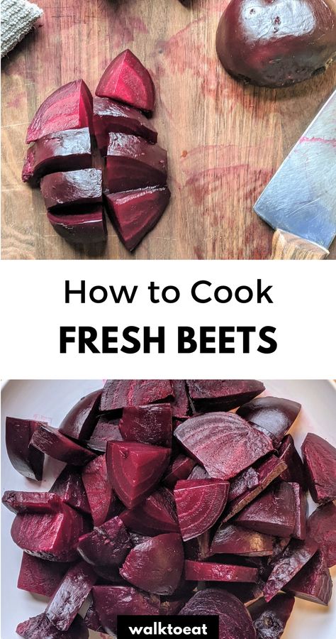 Easy oven roasted beets recipe. Learn how to cook fresh beets, how to cook raw beets, and how to cook beets in the oven. Perfect for healthy meal prep for the week! Meal Prep Salads, Roasted Beets Recipe, Roasting Beets In Oven, Beets Recipe, Cooking Beets, Raw Beets, Grain Bowls, Fresh Beets, Salad Meal Prep