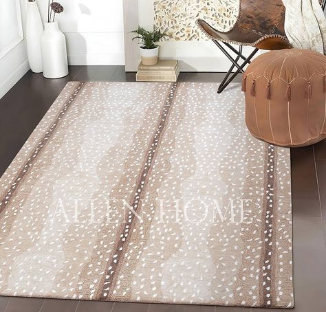 Amazon.com: Hand Tufted Traditional Wool Area Rugs by Allen Home | Durable | 100% Wool | Living Room, Dining Room, Bedroom, and Entryway Area Rugs | 8’ x 10’ | Antelope Gray : Home & Kitchen Antelope Rug, Natural Dining Room, Traditional Dining Rooms, Charleston Homes, Area Carpet, Natural Latex, Large Area Rugs, Traditional Area Rugs, Hand Tufted Rugs