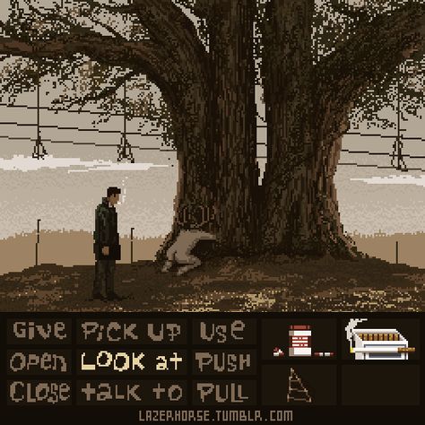 True Detective video game Grim Fandango, Day Of The Tentacle, Pixel Art Tutorial, Arte 8 Bits, 8bit Art, Cool Pixel Art, Pixel Art Characters, Play Day, True Detective