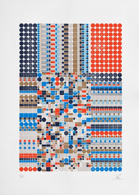 Data Design, Generative Design, Hamburg Germany, Letterpress Printing, Illustrations And Posters, Generative Art, Data Visualization, Geometric Art, Graphic Poster