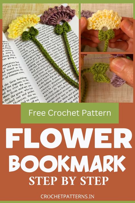 Crochet Flower Bookmark Pattern Crochet Flower Bookmark Pattern, Crochet Pattern Bookmark, Flower Crochet Bookmark, Crochet Flower Bookmark, Crochet Bookmarks Free Patterns, Bookmark Pattern, Crochet Phone Cases, Crochet Bookmark Pattern, Crochet Bookmark