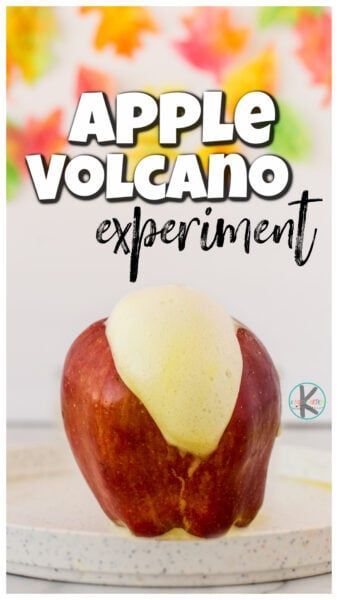 Make science come alive with this quick and easy apple volcano! This apple volcano experiment is perfect for September! This apple experiment help skids visualize the chemical reaction that takes place in a baking soda and vinegar experiment. All you need are a few simple materials to try this apple activity this fall. Try this apple science experiment with preschool, pre-k, kindergarten, first grade, 2nd grade, and 3rd graders too. Apple Volcano Experiment, Preschool Apple Worksheets, Apple Science Experiments, Apple Science, Taffy Apple, Abc Game, Apple Life Cycle, Volcano Experiment, Apple Lessons