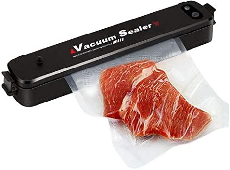 JHDUID Household Food Vacuum Sealer Machine, with 15pcs Vacuum Sealing Bags Food Sealer Machine Dry and Moist Sealing Modes Packing Machine for Food Preservation Food Saver Vacuum Sealer, Food Vacuum Sealer, Vacuum Food Sealer, Vacuum Sealer Bags, Automatic Vacuum, Vacuum Sealers, Sous Vide Cooking, Vacuum Packaging, Freezer Burn