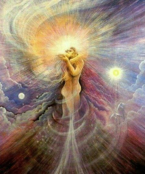 Soulmates Art, Spiritual Art Soul, Twin Flame Art, Maria Magdalena, Flame Art, Spiritual Love, Energy Art, Spiritual Artwork, Soul Mates