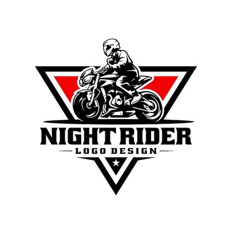 Touring biker riding motorcycle logo vec... | Premium Vector #Freepik #vector #motorcycle-silhouette #biker #rider #motorcycle-rider Motorcycles Logo Design, Motor Logo, Biker Logo, Moto Logo, Motorcycle Logo, Wet Felting Projects, Album Art Design, Touring Bike, Motorcycle Clubs