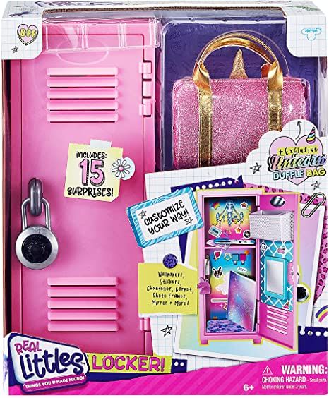 Project Mc, Wild Wallpaper, Real Littles, School Locker, Unicorn Bag, Moose Toys, School Lockers, Baby Alive, Mini Things