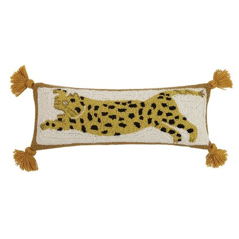 Cheetah Pillow, Hook Pillow, Furbish Studio, Texas Decor, Justina Blakeney, Hooked Pillow, Pom Pom Pillows, Hooked Wool, Bright Patterns