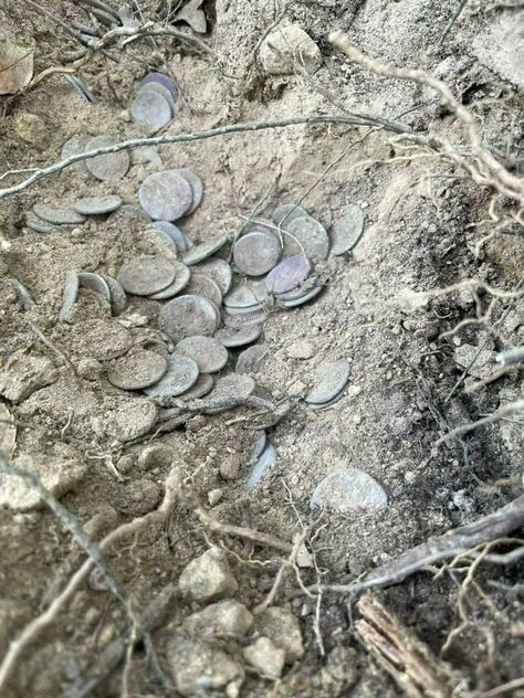 Someone buried treasure 2,000 years ago and never returned. A hiker just found it Soldiers Returning Home, Ancient Roman Coins, Buried Treasure, Roman Coins, Historical Period, The Morgan, Commemorative Coins, Morgan Silver Dollar, Military Service