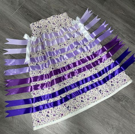 Ribbon Skirts Outfit, Purple Ribbon Skirts Native American, Powwow Regalia Fancy Shawl, Purple Ribbon Skirt, Pink Ribbon Skirt, Indigenous Ribbon Skirt, Ribbon Skirt Tutorial, Ribbon Skirt Ideas, Native Ribbon Skirts