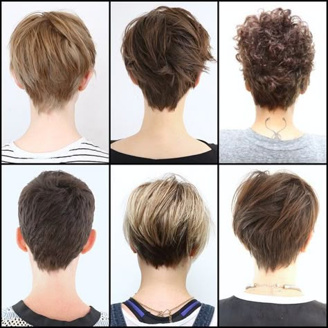 40 Best Pixie Haircuts for Women 2018 - Short Pixie Haircuts & Long Pixie Cuts Longer Pixie Haircut, Long Pixie Cuts, Long Pixie, Penteado Cabelo Curto, Short Pixie Haircuts, Short Pixie Cut, Hair Images, Short Haircut, Back View