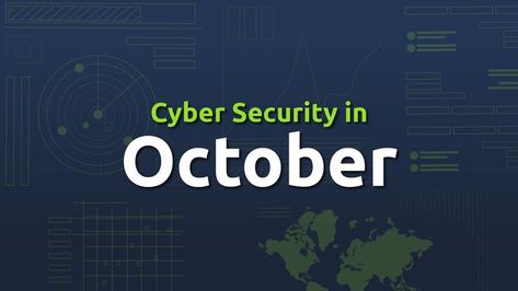 October has brought some interesting changes to cyber industry - including Toyota's data breach, Microsoft's data leak, Cyber Security Awareness Month, and a spooky Hackerween release from TryHackMe! Security Awareness, Cybersecurity Training, Security Training, Data Breach, October 2022, Looking Back