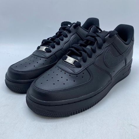 Nike Air Force 1 Low Triple Black Sneaker 315115-038 Women's Size 8.5 BRAND NEW Will ship as soon as possible after payment is received Comes with original box. Box has no lid  Please make sure size and shipping address is correct before purchasing Box May Be Damaged but ships as shown All Items are 100% Authentic All orders are shipped Mon-Fri only so please be patient if your order is placed on Fri-Sun Feel free to message me with any questions. Thank you Nike Air Force 1 07, Nike Air Force 1 Low, Triple Black, Air Force 1 Low, Nike Air Force 1, Black Sneaker, Air Force 1, Nike Air Force, Air Force