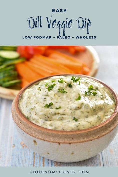 Whole 30 Veggie Dips, Whole 30 Vegetable Dip, Low Fodmap Veggie Dip, Low Fodmap Cucumber Recipes, Low Fodmap Sauces And Dressings, Low Fodmap Side Dishes, Low Fodmap Ranch, Low Fodmap Dressing, Fodmap Dips