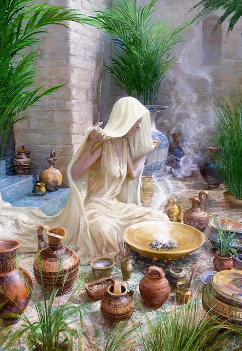 Incense The Oracle, Fantasy Magic, Art Et Illustration, Arte Fantasy, 판타지 아트, Fantasy Inspiration, Spiritual Art, Fantasy Artwork, Fantasy World