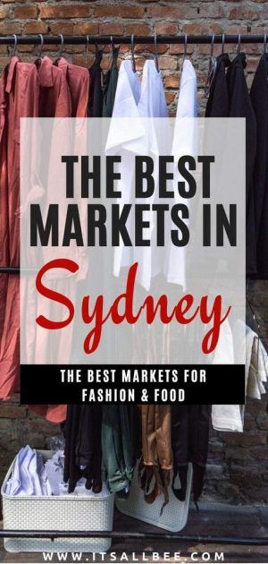 The Best Markets In Sydney Australia - Whether you are looking for the best markets for fashion, vintage markets, vegan, organic markets, food, and more. There is something for everyone. From Glebe market, Balmain market, Marrickville organic market, China town markets and Bondi markets, carriage works, The Rocks market. For more on best places for shopping in Sydney check out my Sydney Market Guide! #itsallbee #oceania #adventure #traveltips #shopping Food Australia, Australia Itinerary, Australia Backpacking, Organic Market, Australia Vacation, Prague Travel, Shopping Quotes, Australia Travel Guide, China Town